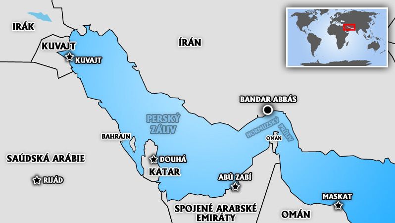 Íránským přístavem otřásla mohutná exploze